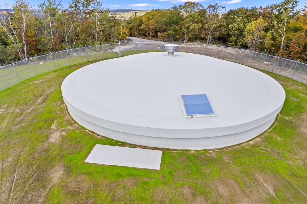 Sustitución del depósito de almacenamiento de agua de 0,5 MG de Oak Hill en Fitchburg, MA