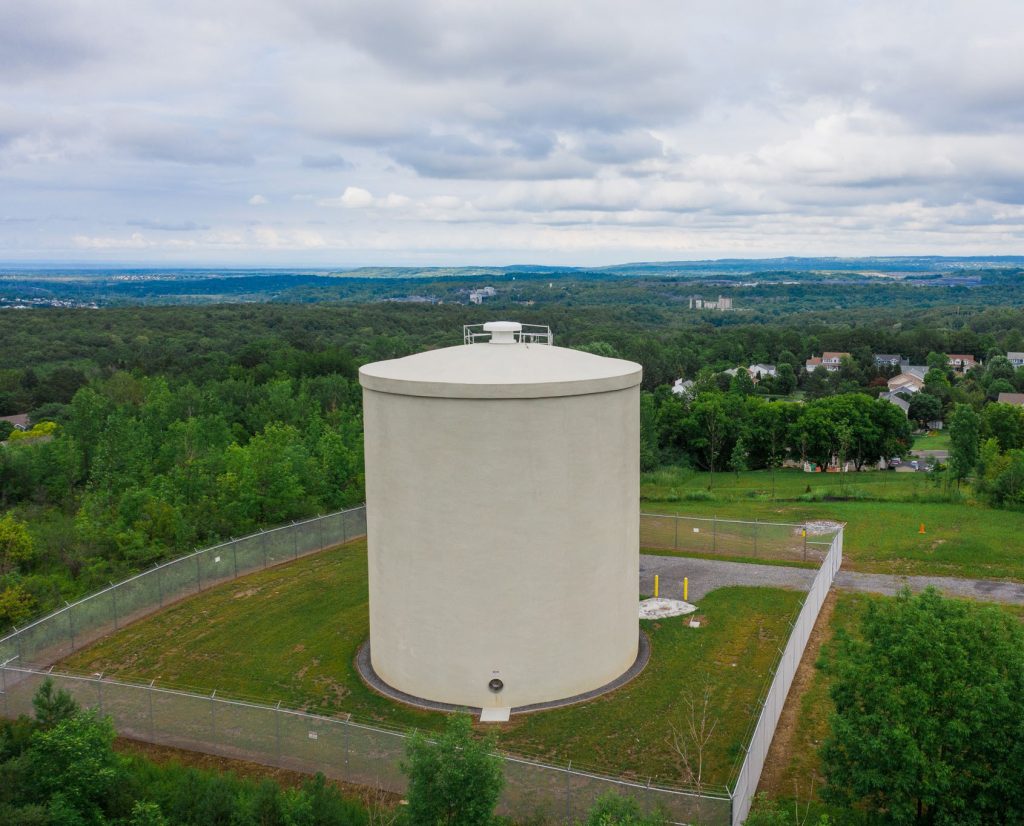 Sustitución de los depósitos de 0,5 MG de Southwood y Skyview en Camillus, NY